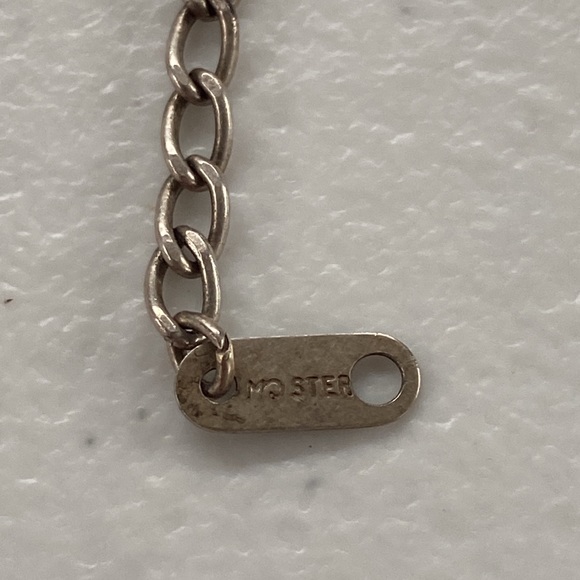 Sterling Silver Charm Bracelet With Three Charms Included - Picture 7 of 15